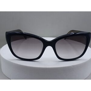 Kate Spade New York Johanna/S 53-17-135 Black and Gold Square Frame Sunglasses